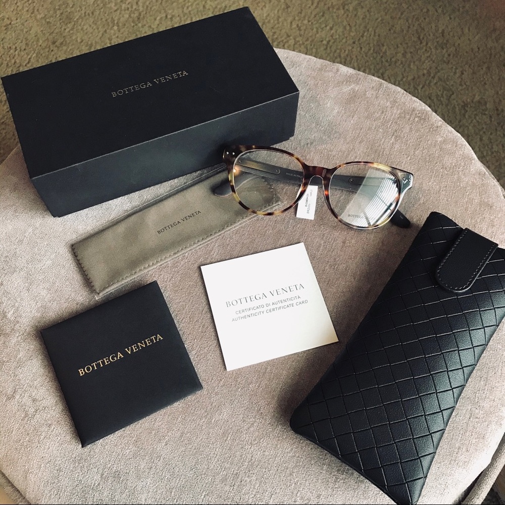 Authentic BV Round Plastic Optical Glasses